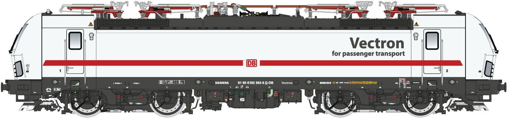 16569 DBAG ICE-L E-Lok BR 193 Vectron Ep.6 AC