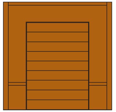DPM30132 Street Level Overhead Door, 4 St.