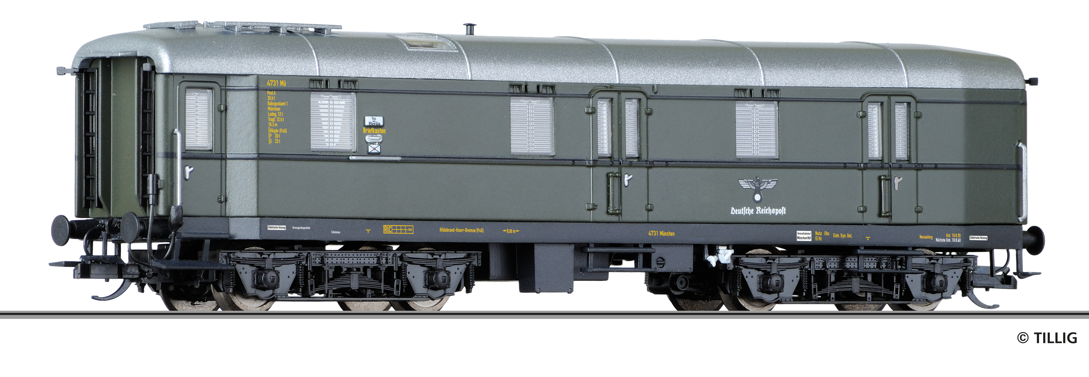 13897 DRP Bahnpostwagen Post4-b/15 Ep.2