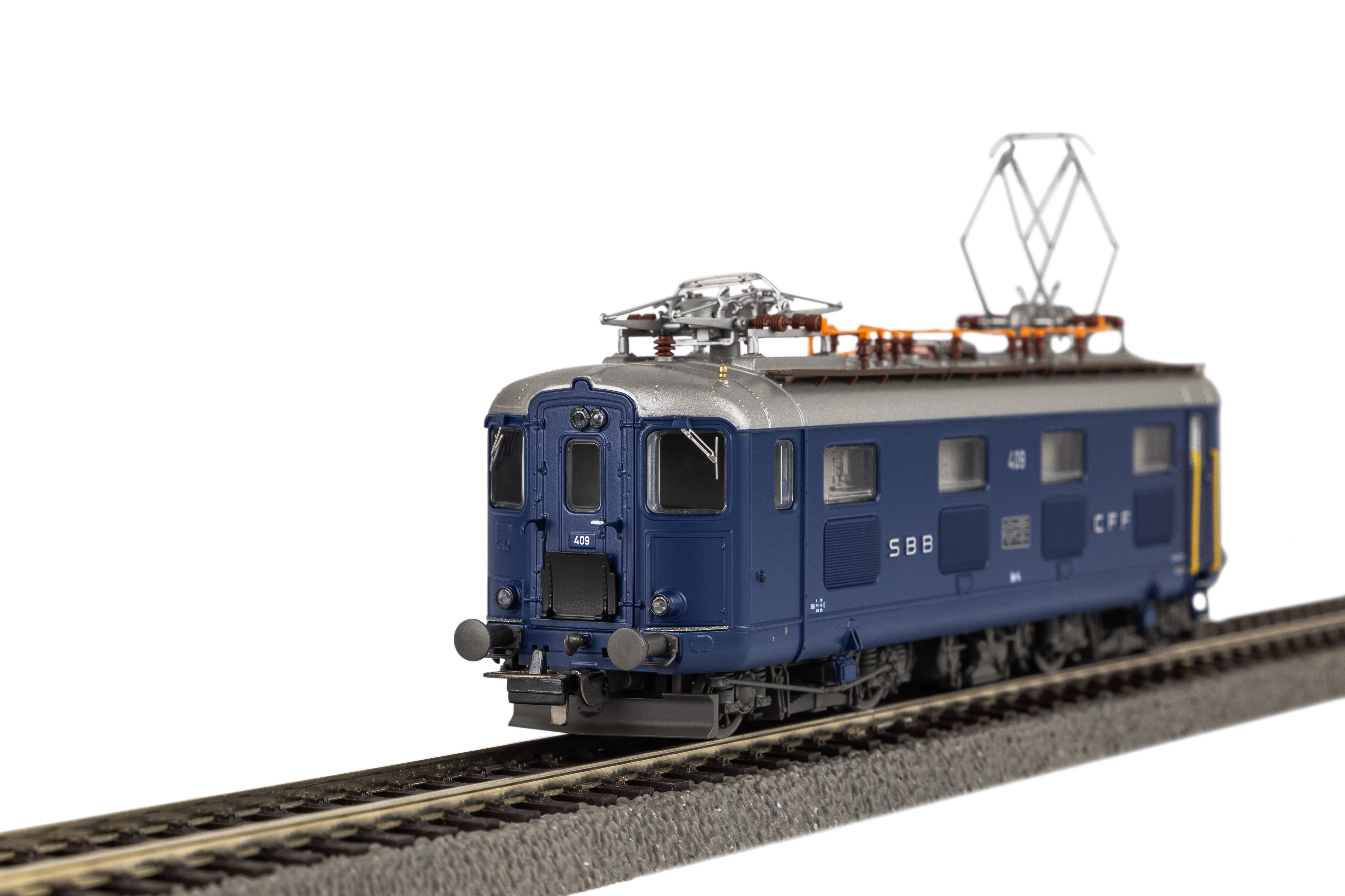 Piko 96893 SBB E-Lok Re 4/4 I 409 saphirblau Ep.3