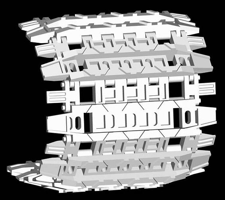 752049 E-100 Track links