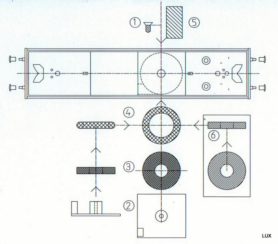 Lux 9028 Fe2 H0-Schrottsammler Zurüstsatz