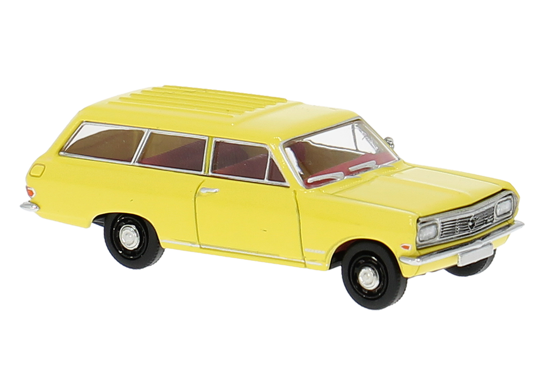 20475 Opel Rekord B CarAVan hellgelb