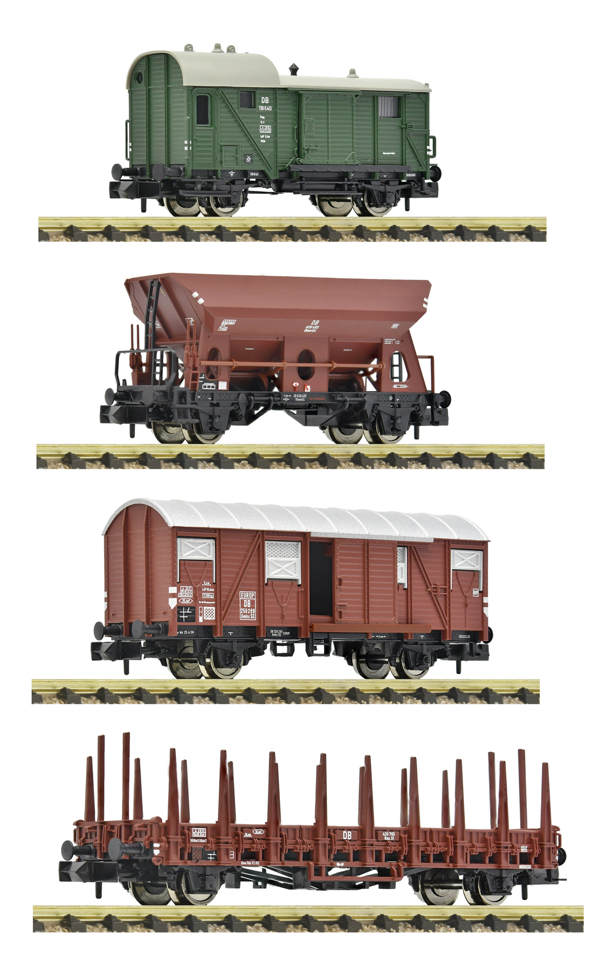 6660119 DB Güterzug Set 4-tlg. Ep.3