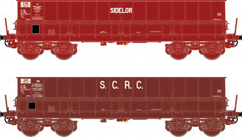 31119 SNCF Sidelor SCRC Erzwagen 2-tlg Ep.4