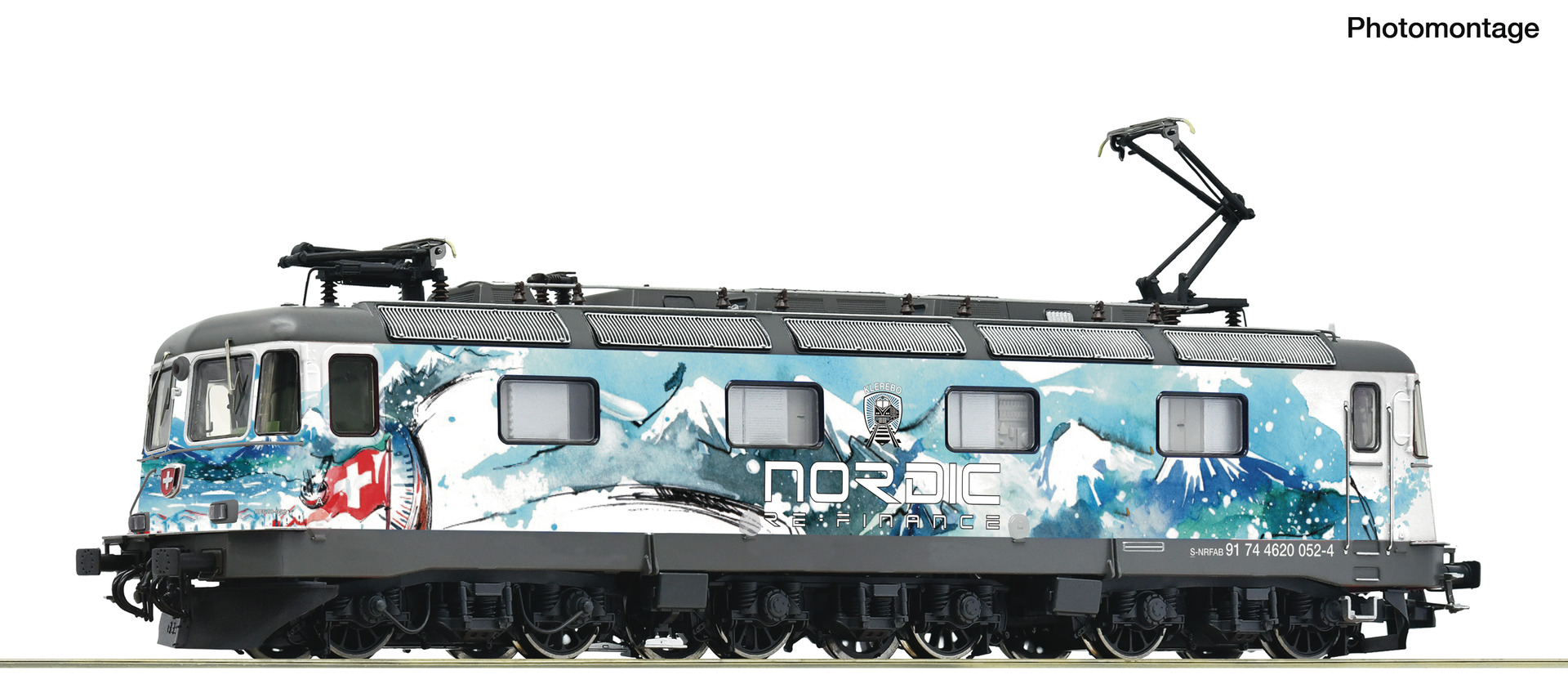 Roco 7520211 NRFAB E-Lok 4620 052-4 Ep.6 AC