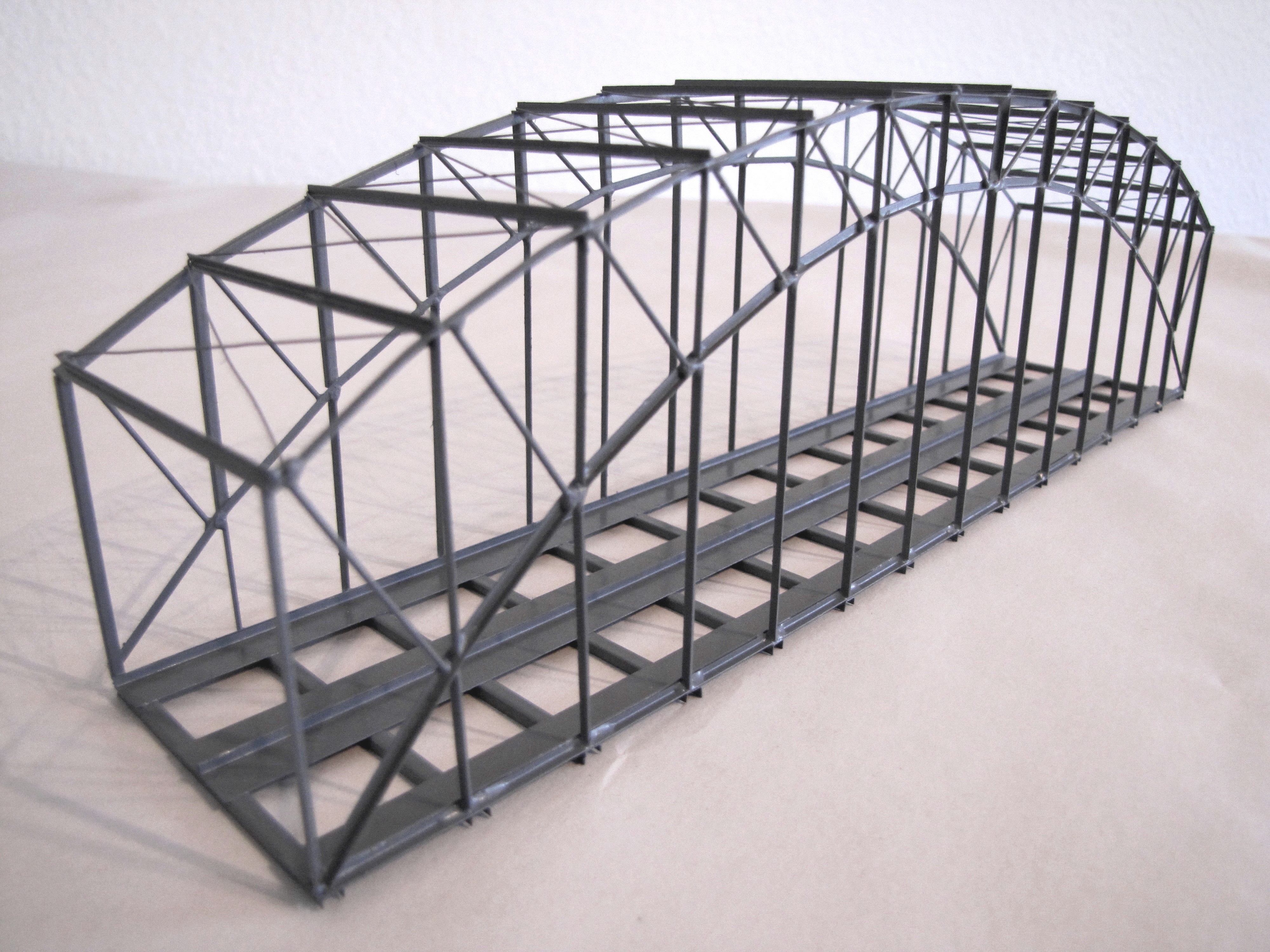 Hack BN27-2 Bogenbrücke 27 cm 2-Gleisig
