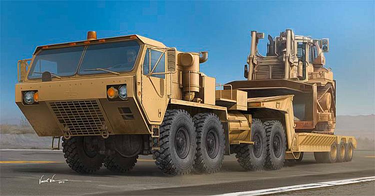 751055 M983 A2 HEMTT mit M8740 A1Trailer