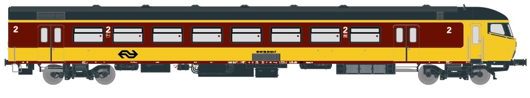 Exact-train 11086 NS Steuerwagen ICR Bs Ep.4