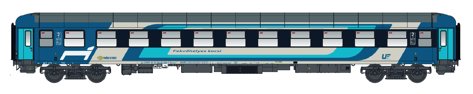 98006N MAV Liegewagen Bvcmbz 248.5 Ep.6