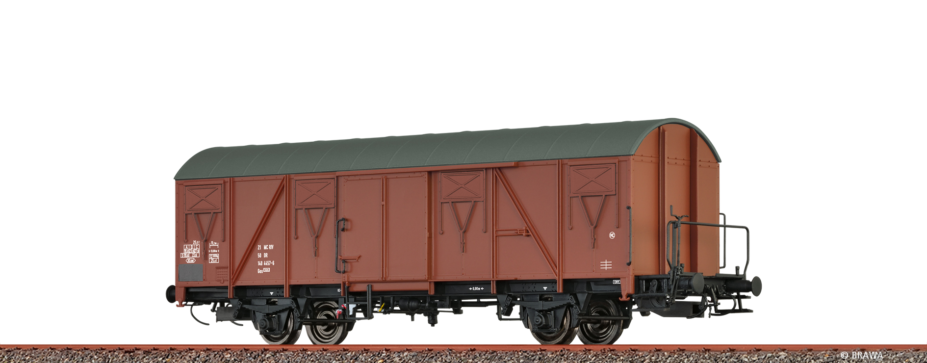 50909 DR gedeckter Güterwagen Gos 1404 Ep.4