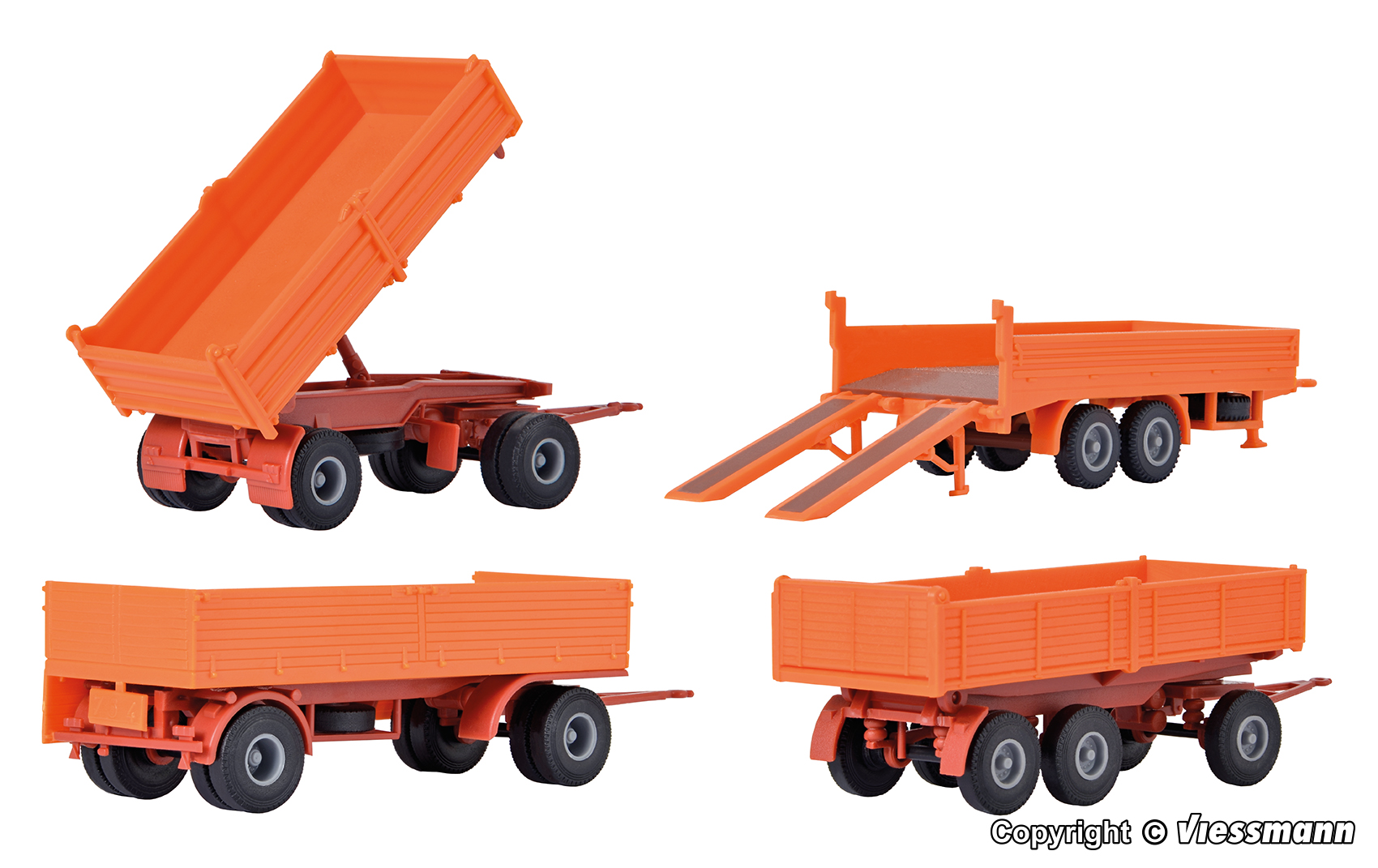 15707 Anhänger-Set 4-tlg kommunal