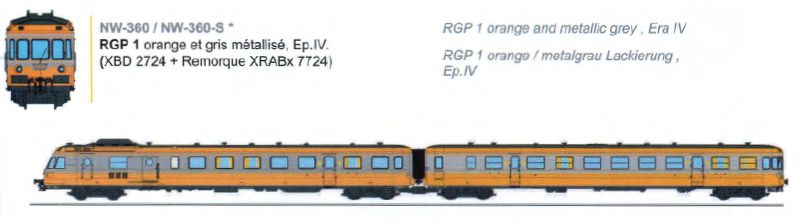 NW-360 SNCF Triebzug RGP 1 XBD2724 2-tlg. Ep.4