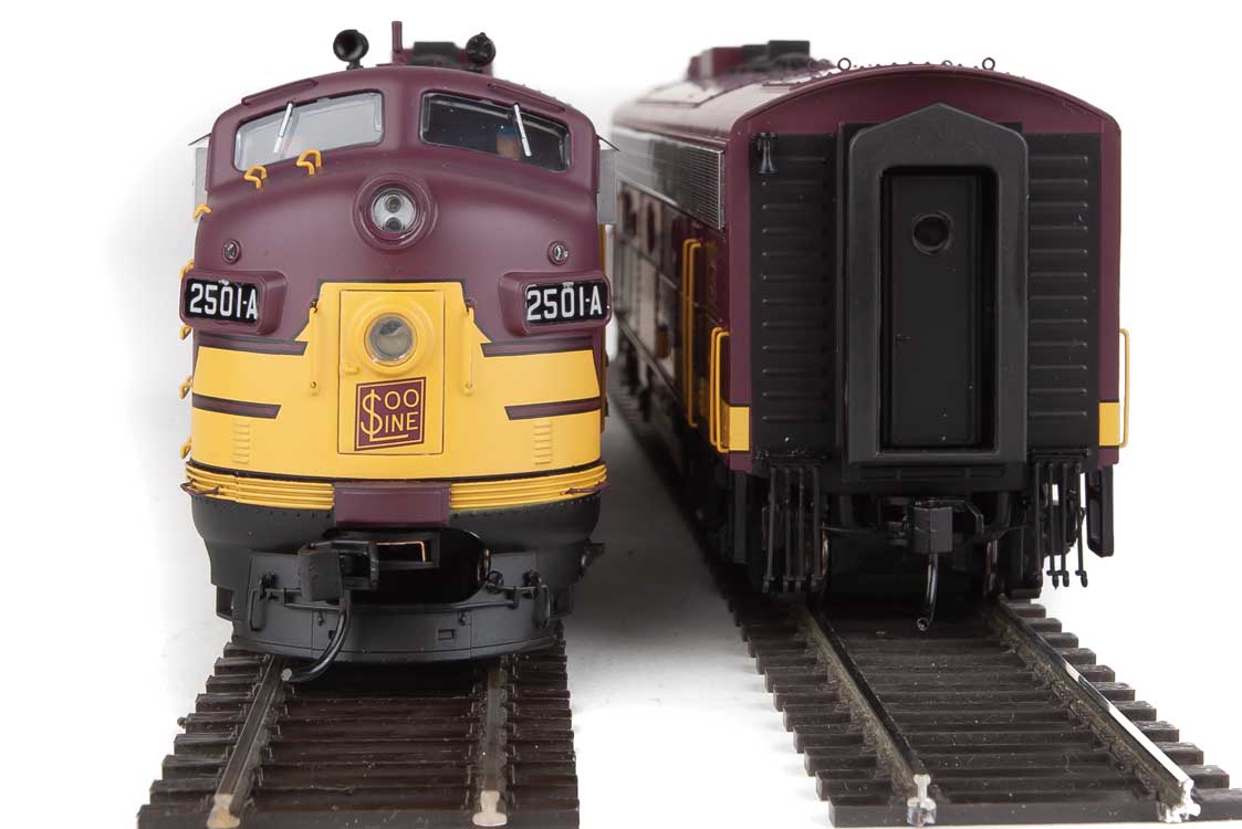 WalthersProto 49521 SOO Line Dieseloks FP7/F7B #2501AC