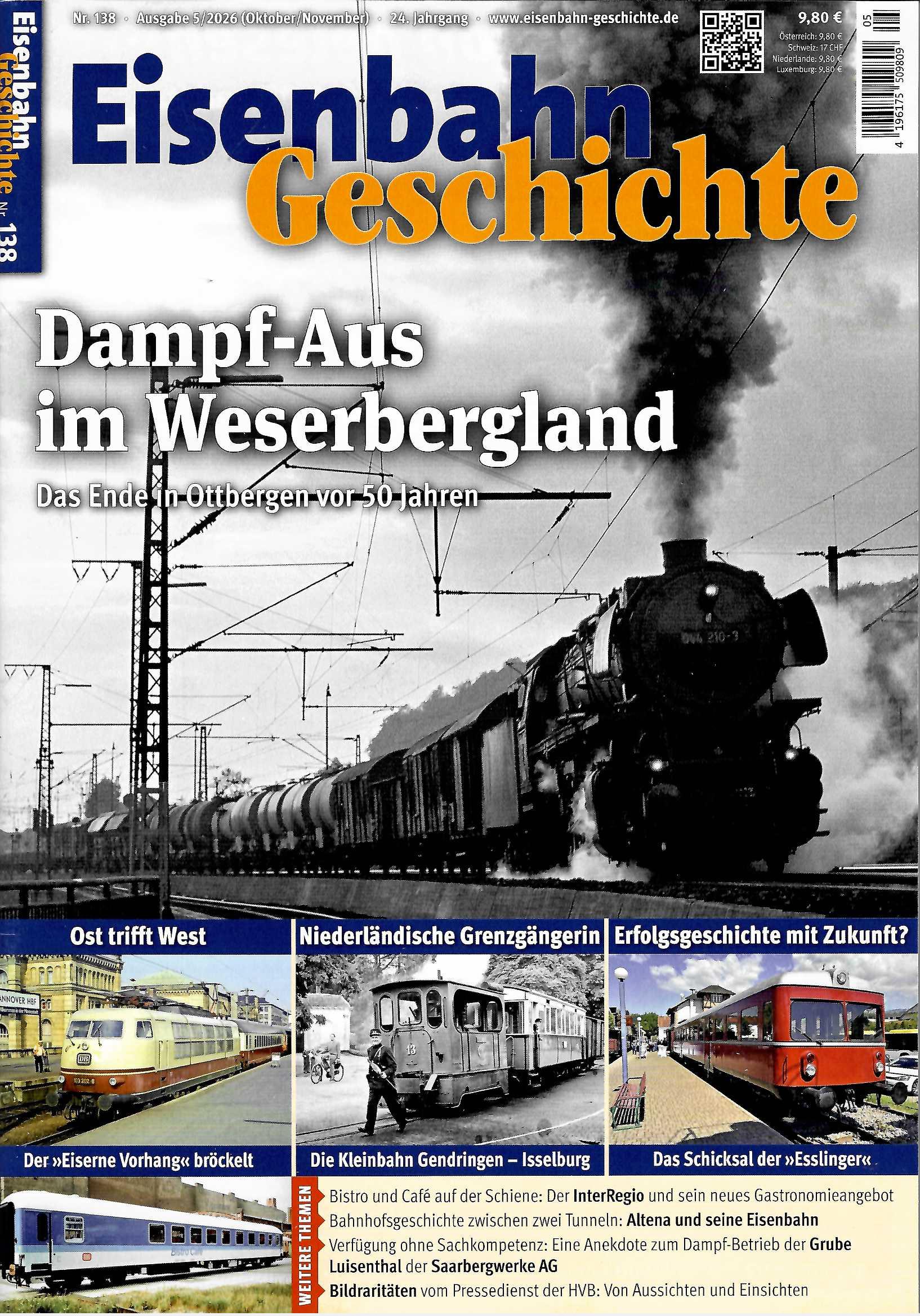 138 Eisenbahn Geschichte Nr. 138