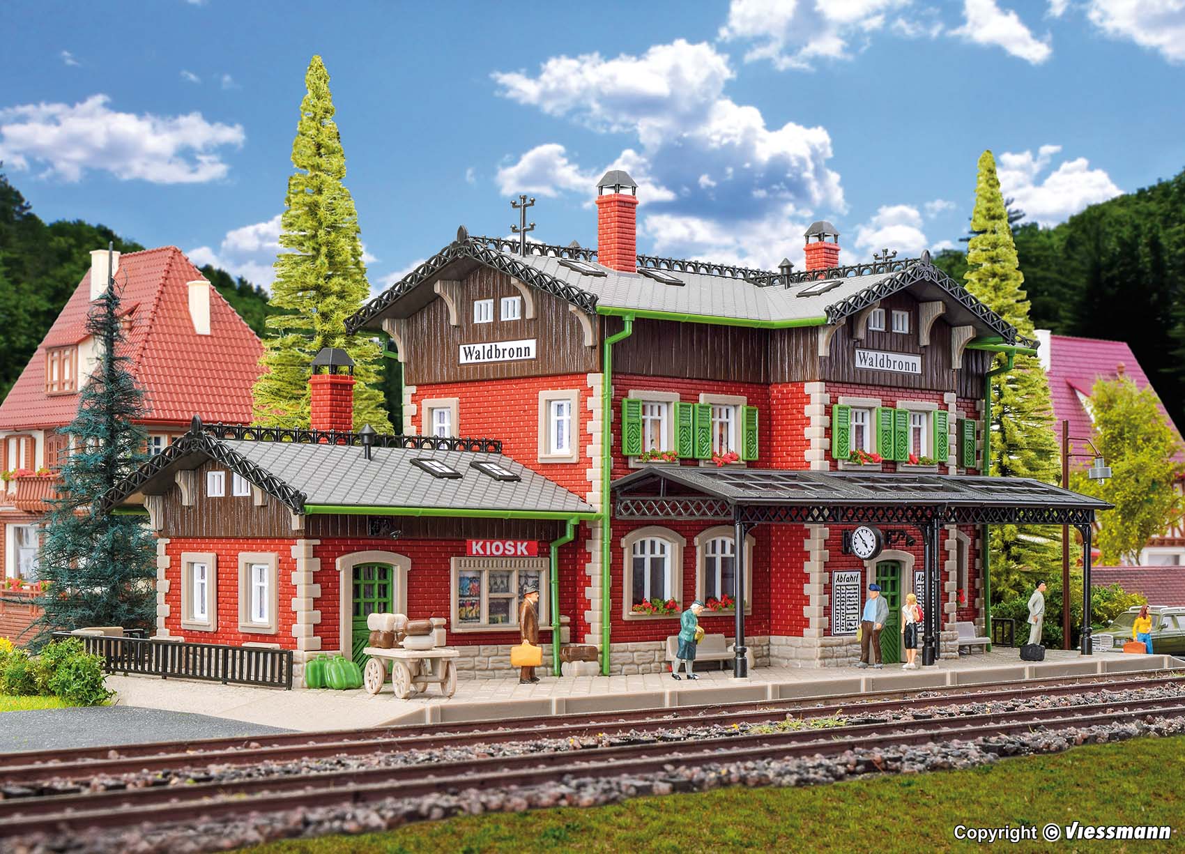 43505 Bahnhof Waldbronn