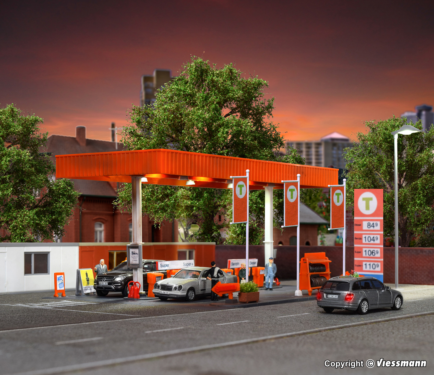 Kibri 38705 SB-Tankstelle
