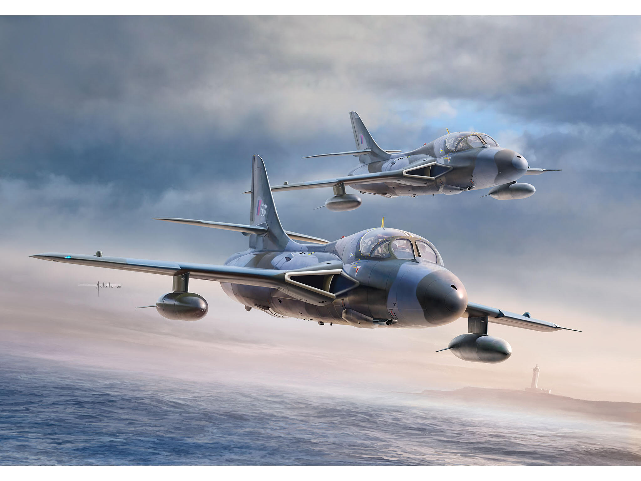 Revell 03786 Hawker Hunter T.7/T.7A