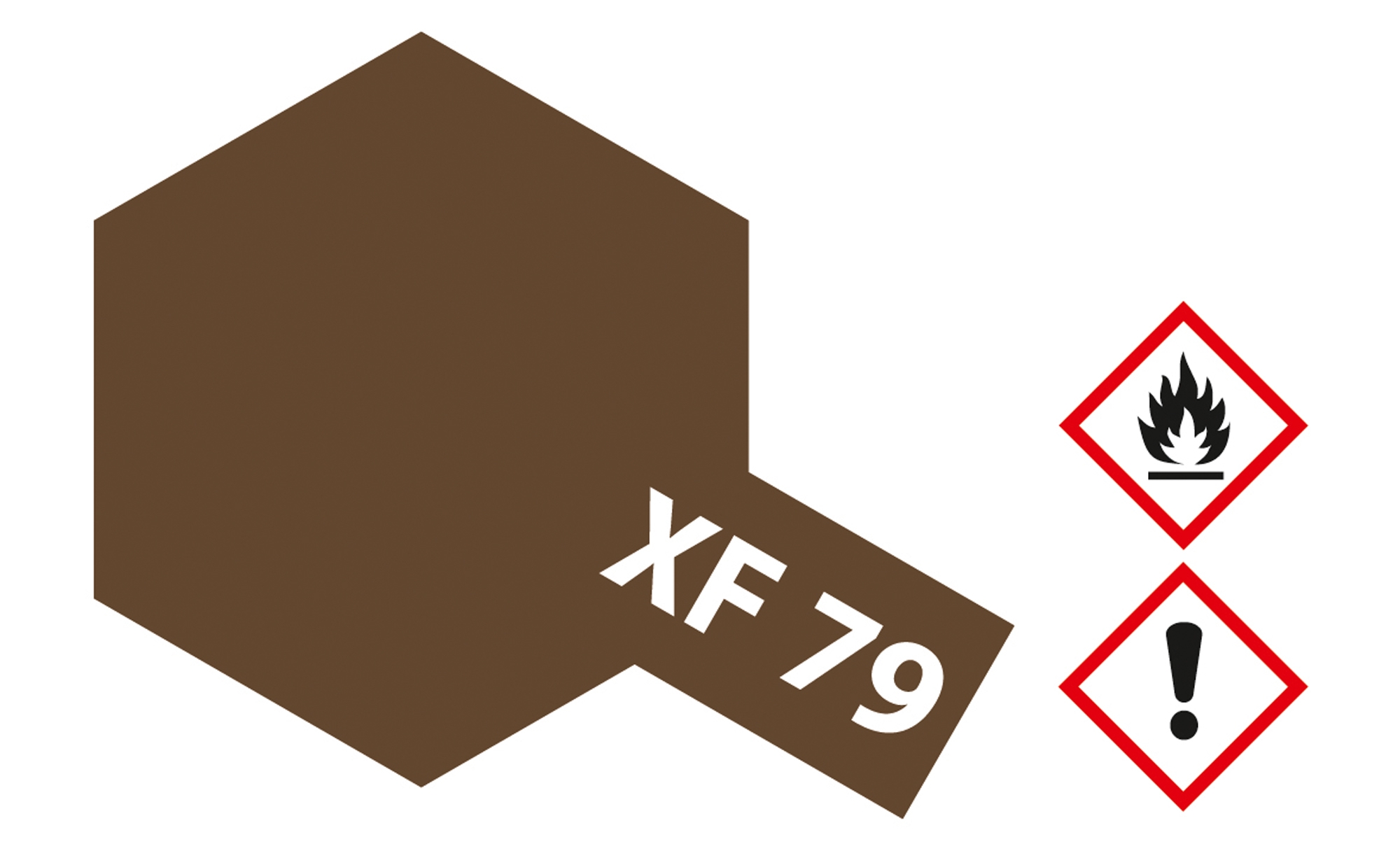 81779 XF79 Linoleum Deck Braun matt 10ml