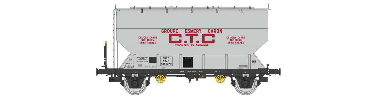 WB-879 SNCF CTC Getreidewagen Ep.3
