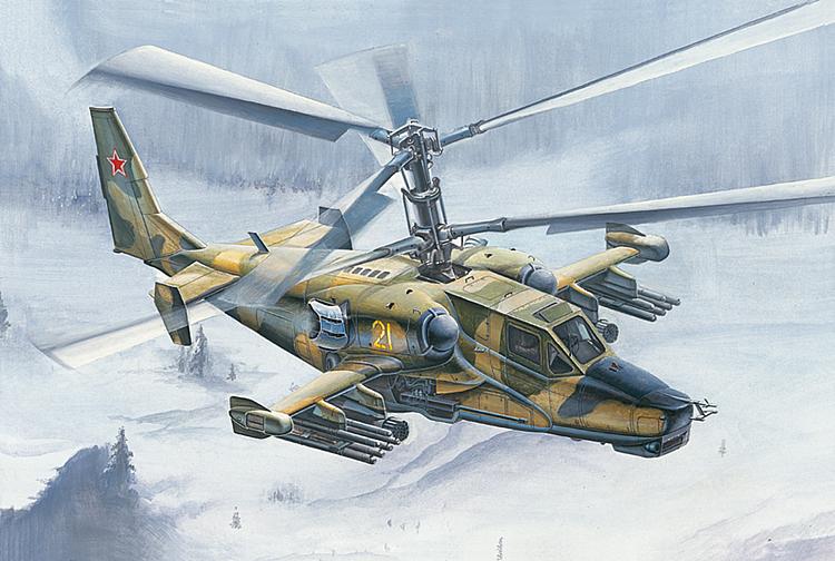 87217 Ka-50 Black shark Angriffs-Helikopter