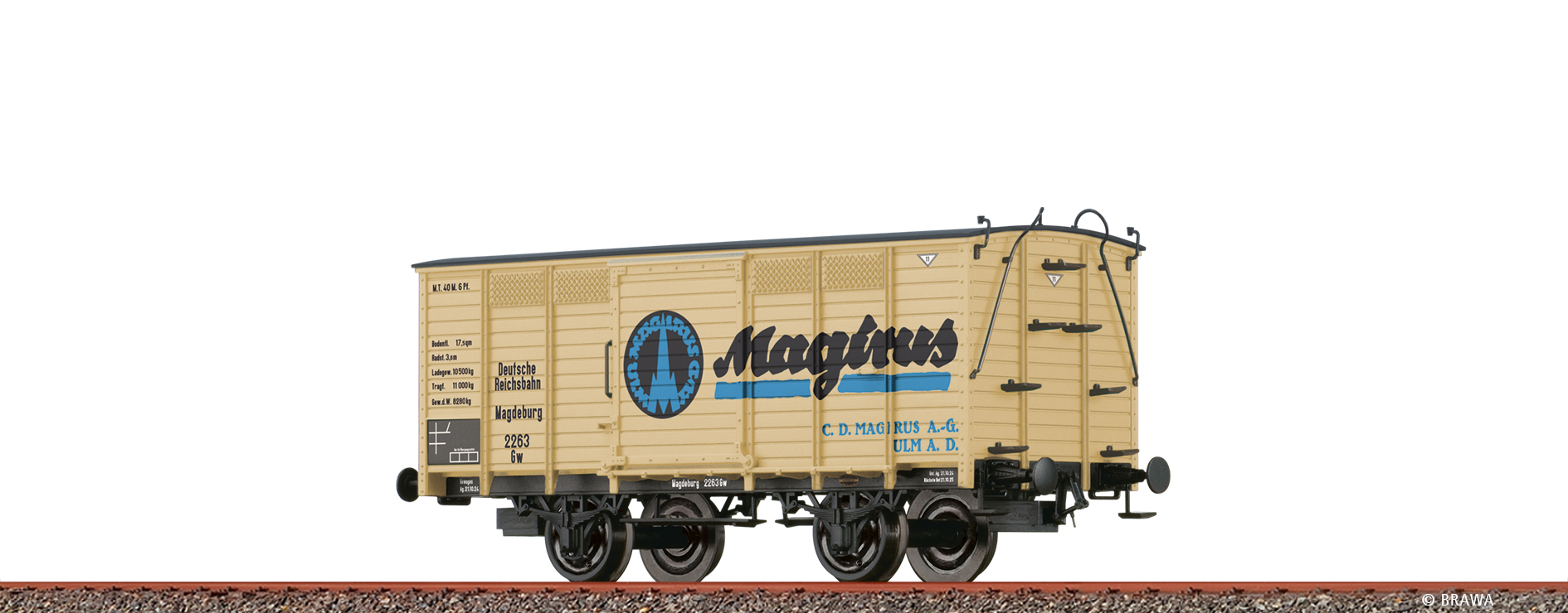 48048 DRG gedeckter Güterwagen Gw Ep.2
