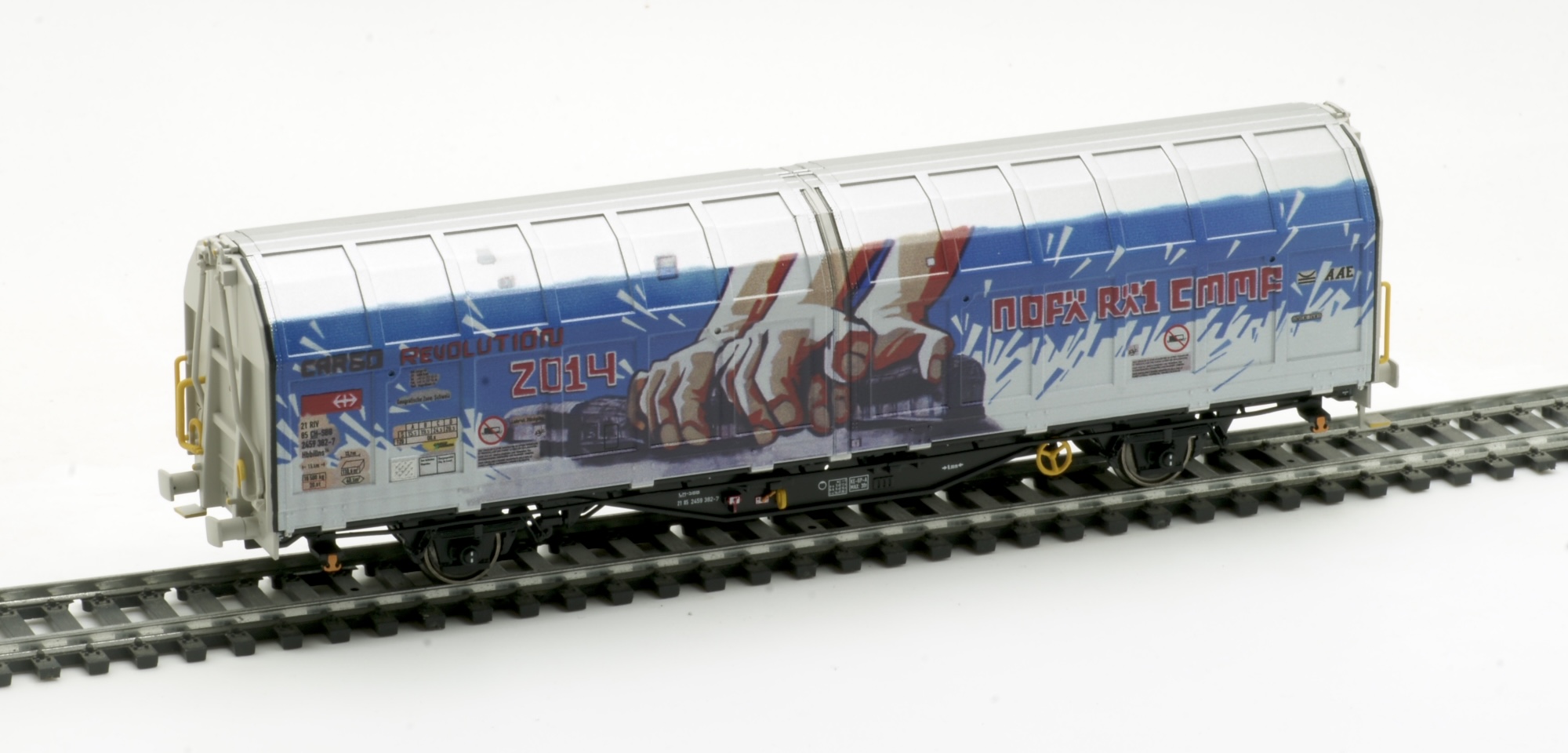 Albert Modell 245055 SBB Schiebewandwagen Hbbillns Ep.6