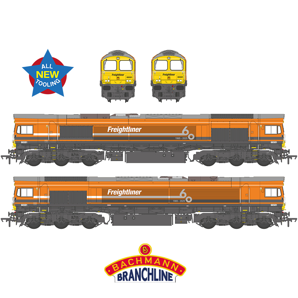 50-011 Freightliner Diesellok Class 66/5 Ep.6