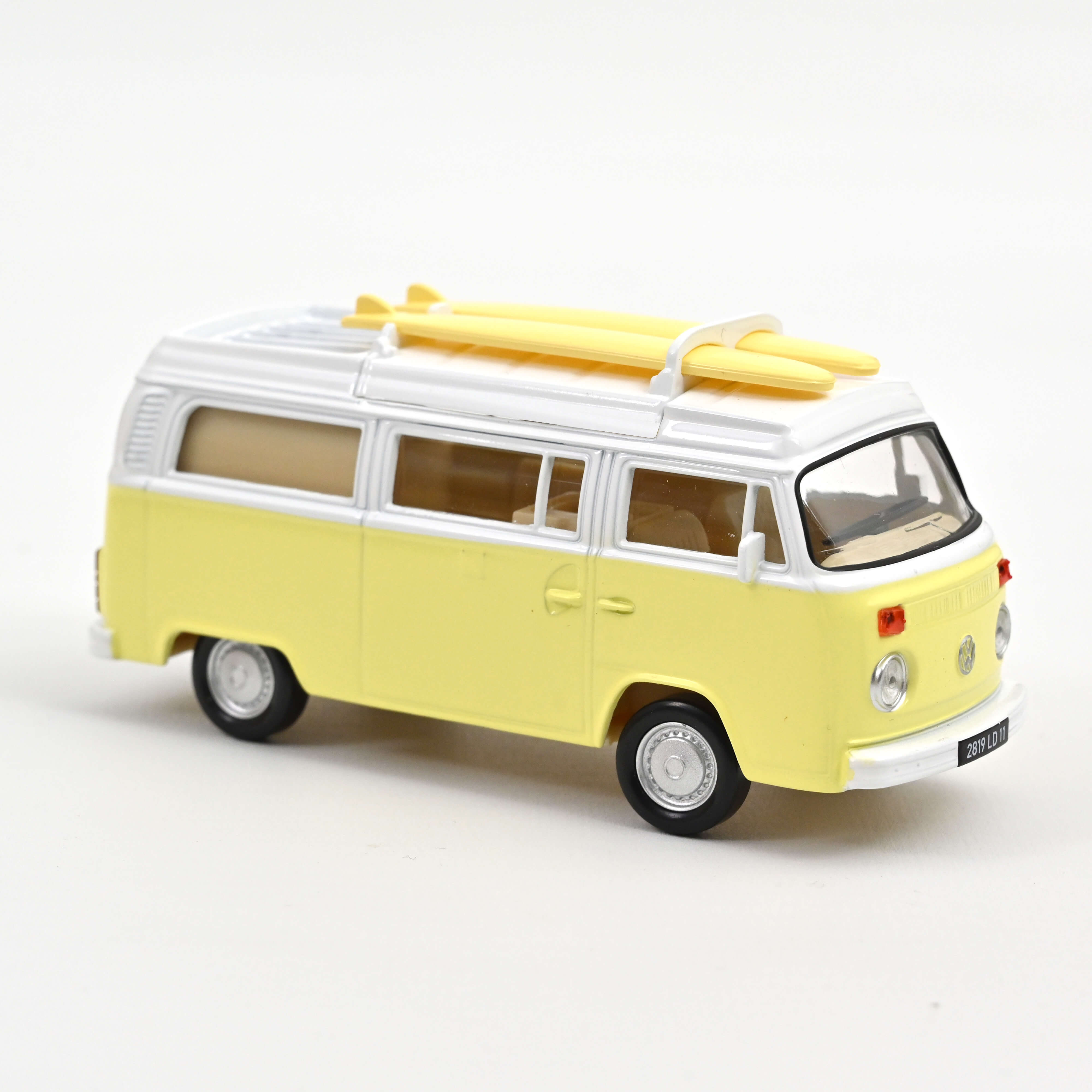 841109 JetCar: VW T2b Campingbus gelb/weiß