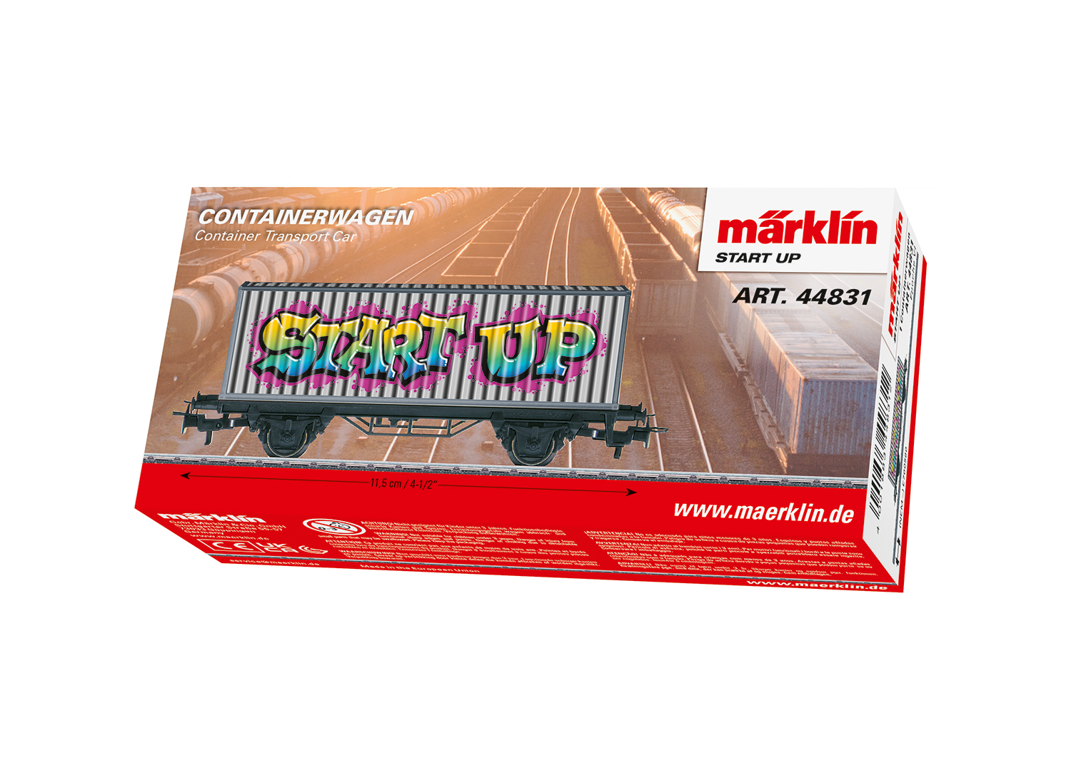 44831 Containerwagen Graffiti Ep.6