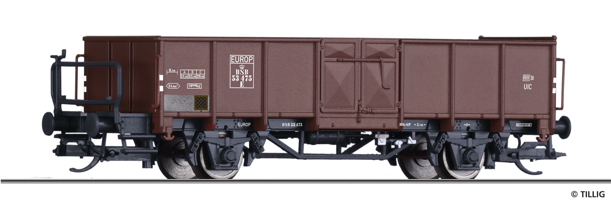 14091 DSB offener Güterwagen E Ep.3