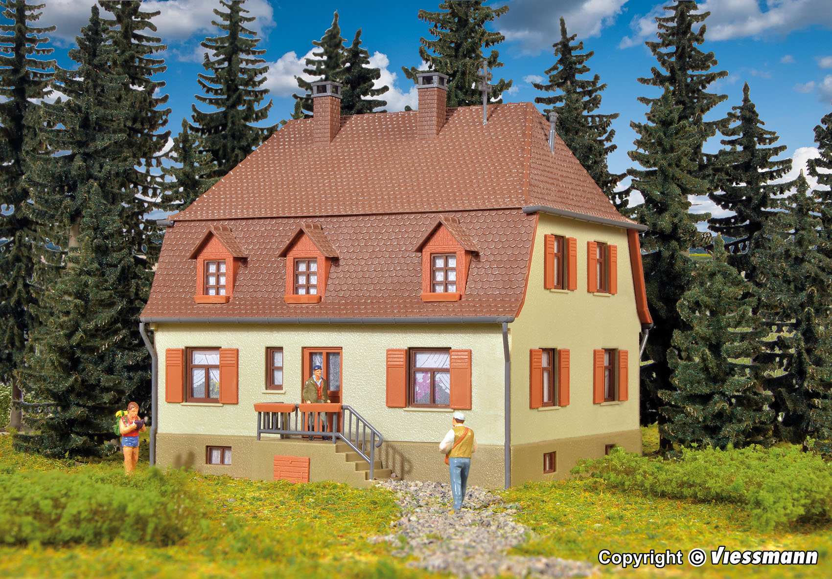 Kibri 38166 Wohnhaus mit Walmdach