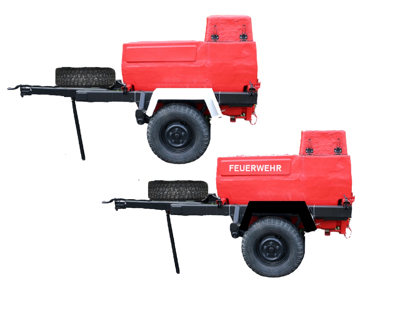 NA88312 Anhänger WTA 800 Wassertank Feuerwehr