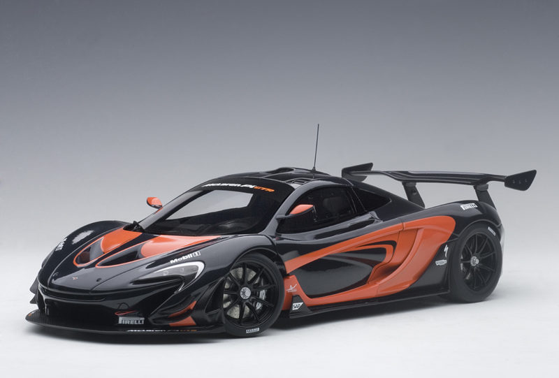 81543 McLaren P1 GTR dark grey/orange