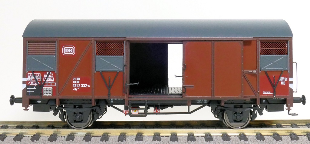 Exact-train 21003 DB gedeckter Güterwagen Gs 213 Ep.4