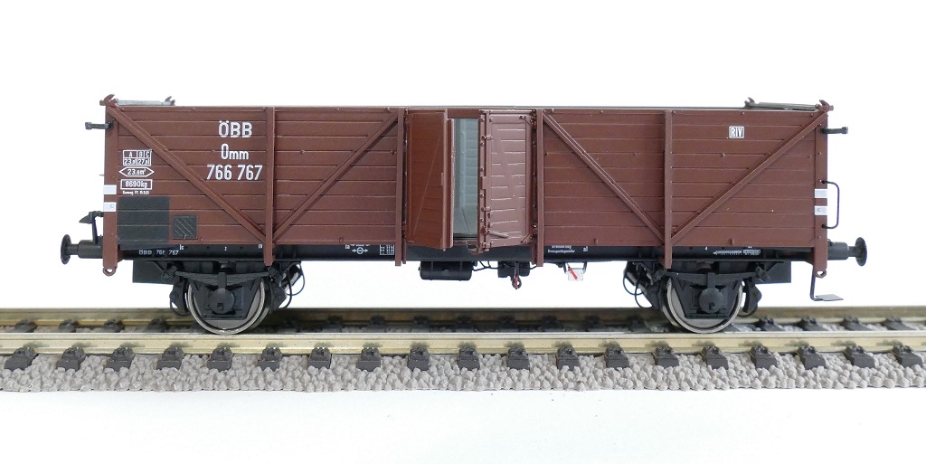 Exact-train 20149 ÖBB offener Güterwagen Omm34 Ep.3