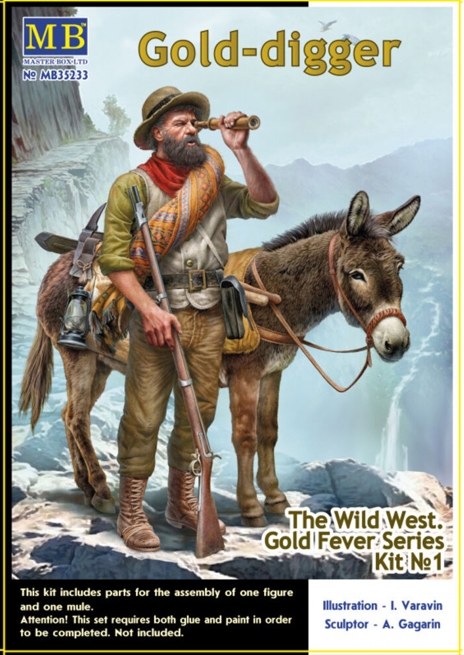 MB35233 Gold-digger. The Wild West
