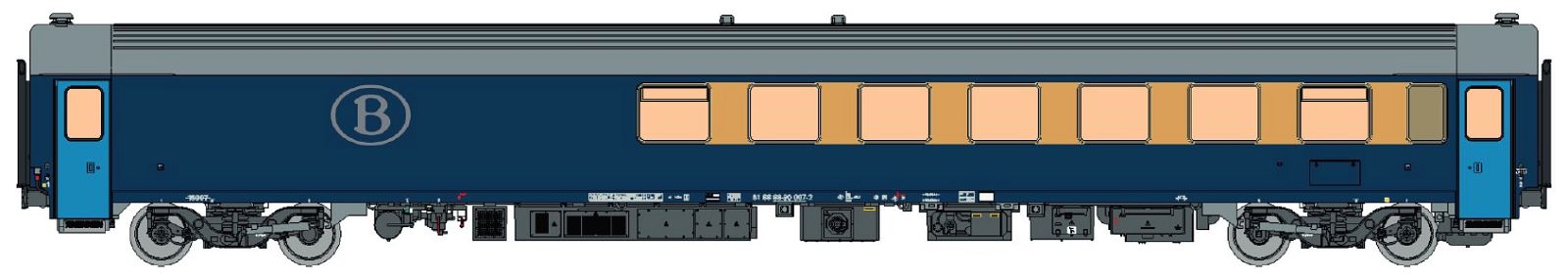 LS Models 42997 SNCB Speisewagen 10 Resto Ep.5