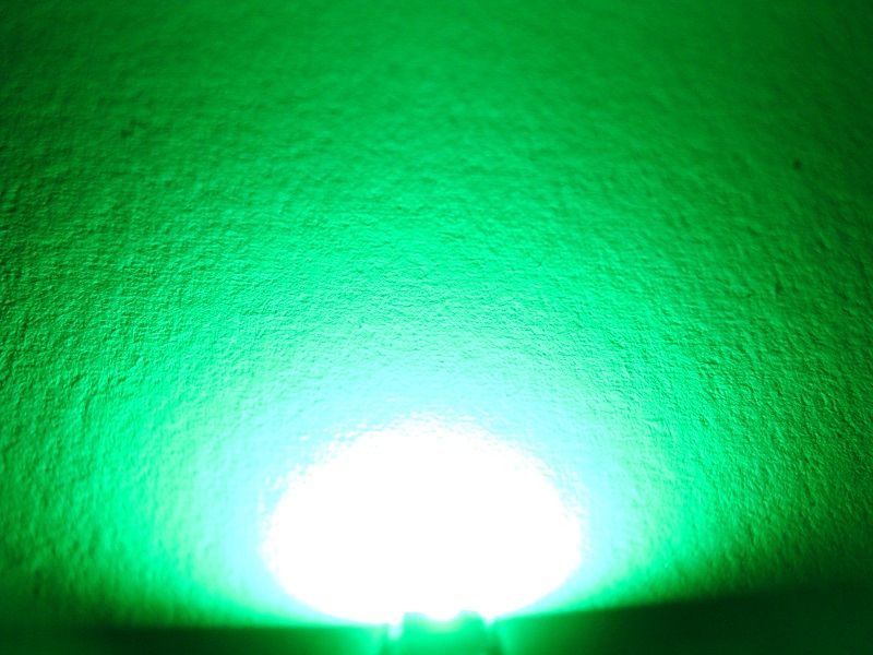 50661 LED SMD 3528 PLCC2 echtgrün / puregreen