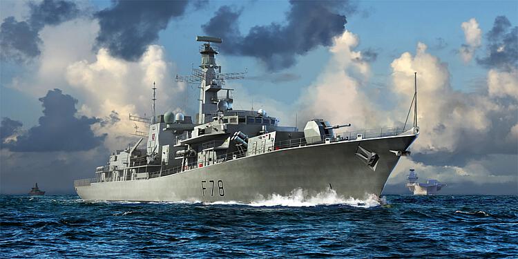 756719 HMS Kent  - Typ 23 Fregatte