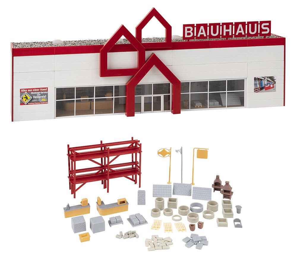 130889 Baumarkt, Reliefmodell Systembau