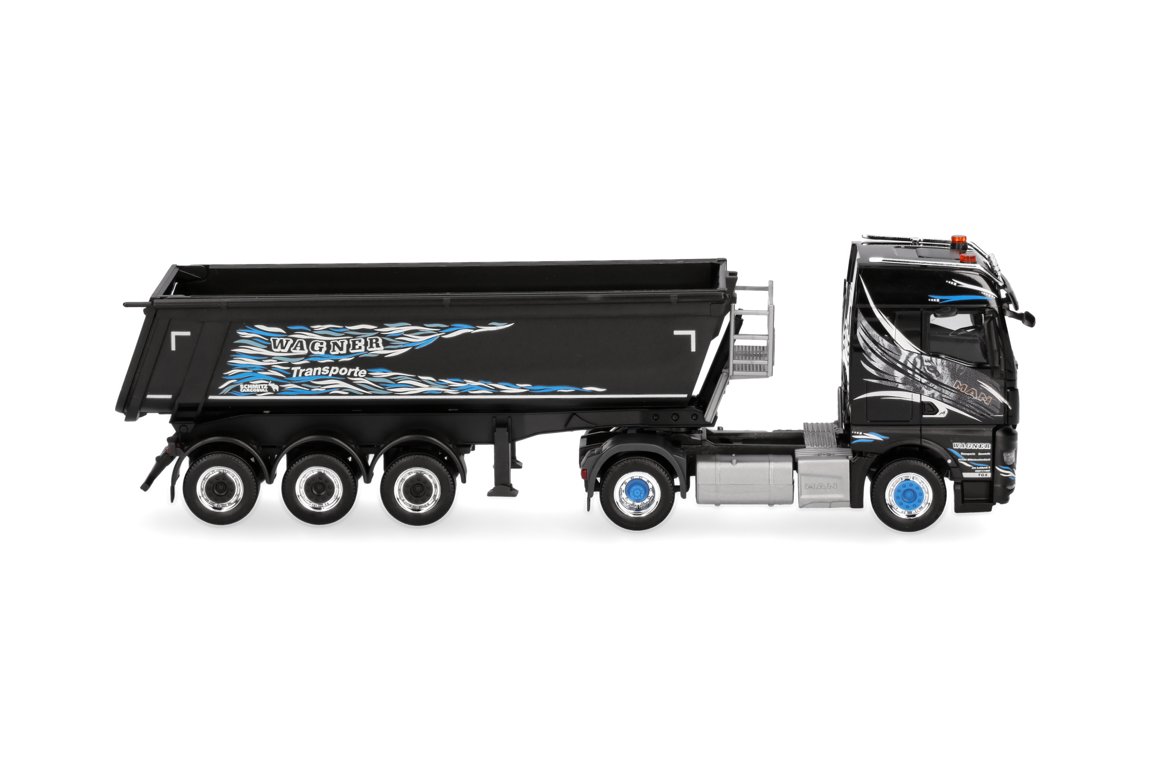 Herpa 319928 MAN TGX GM Kipp-SZ Wagner Mitteleschen.