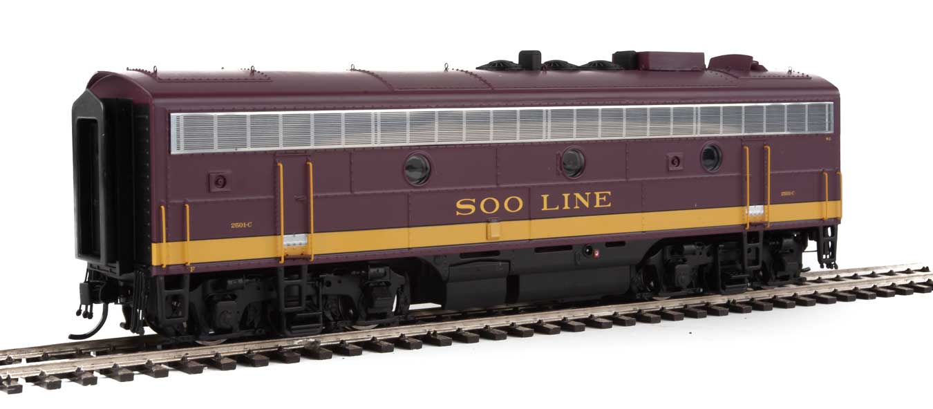 WalthersProto 49521 SOO Line Dieseloks FP7/F7B #2501AC