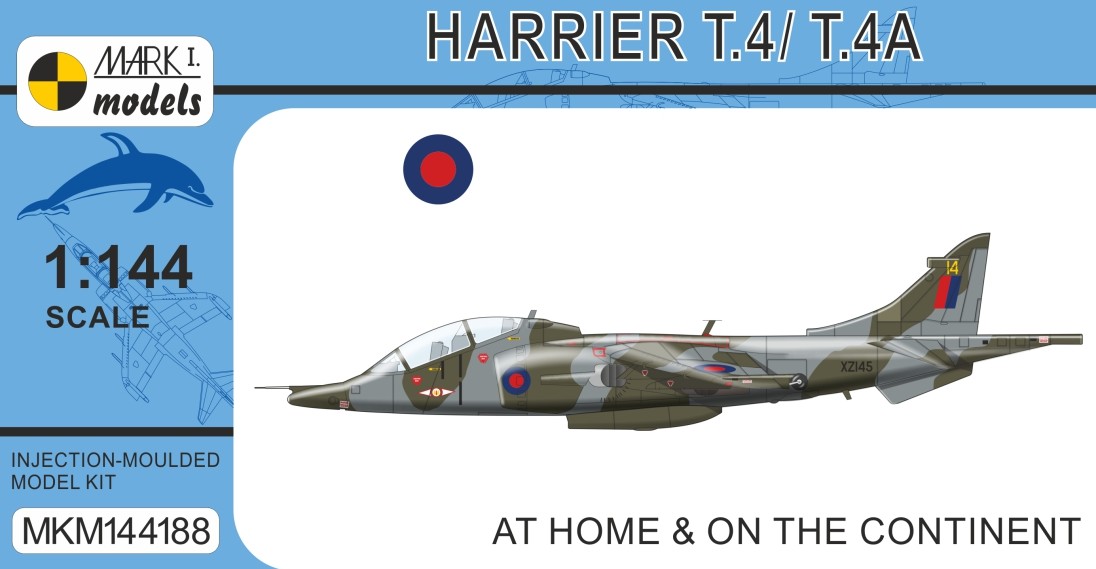 MKM144188 Harrier T.4/4A 'At home & On the Contine