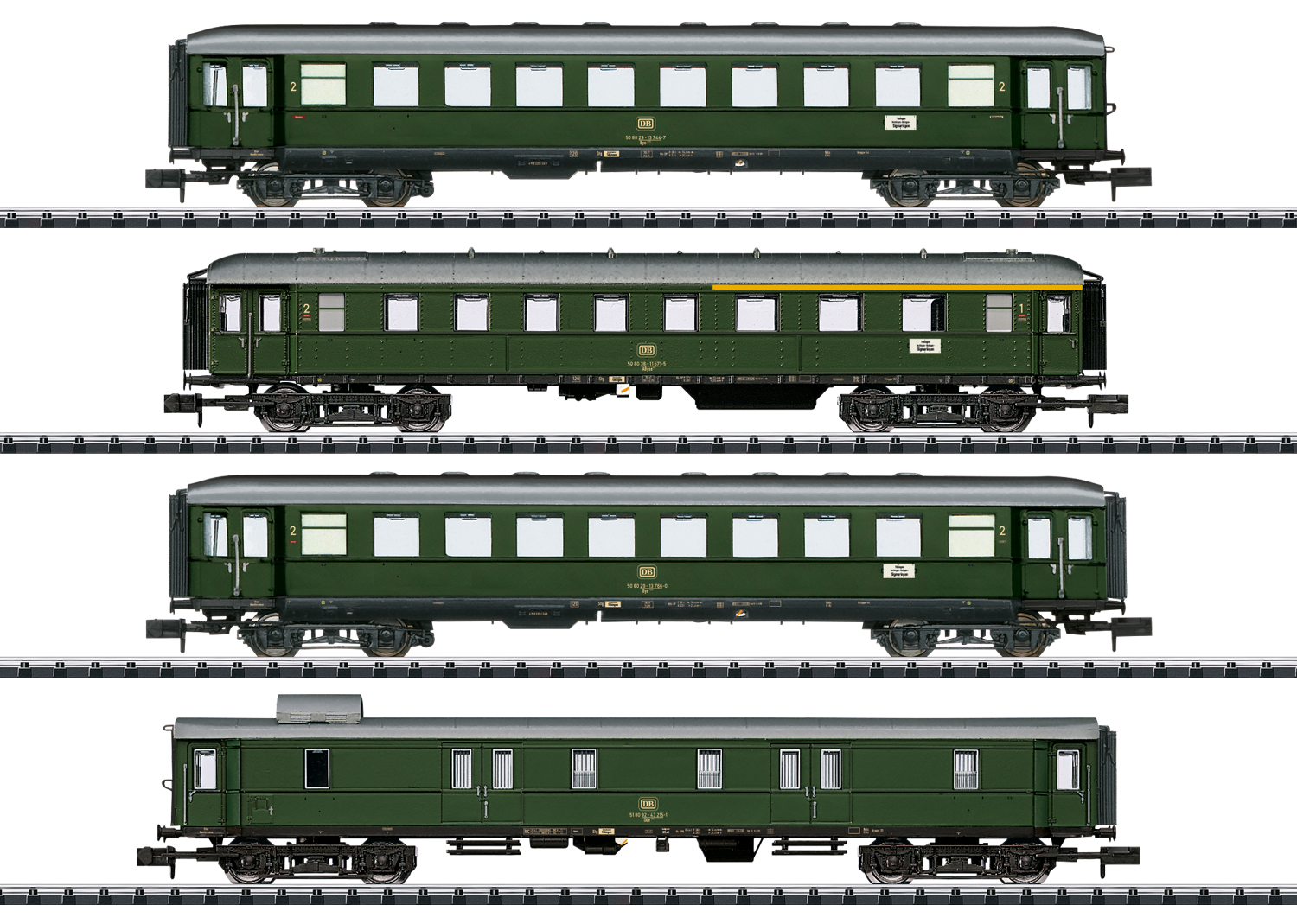 18709 DB Personenwagen-Set 4-tlg. Ep.4