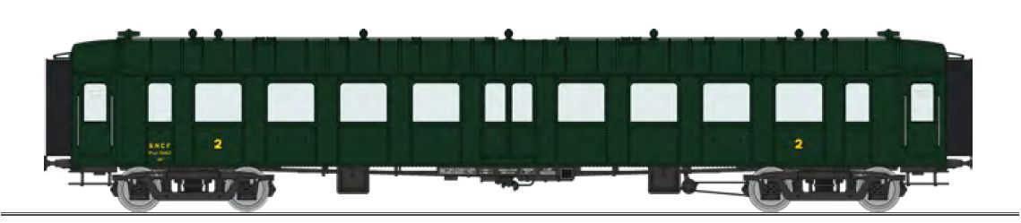 VB-383 SNCF Reisezugwagen 2.Kl. OCEM RA Ep.3b