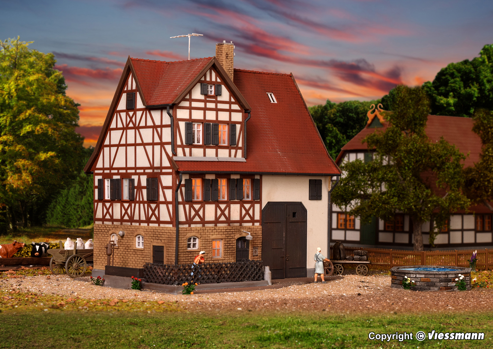 Kibri 38161 Schwäbisches Bauernhaus