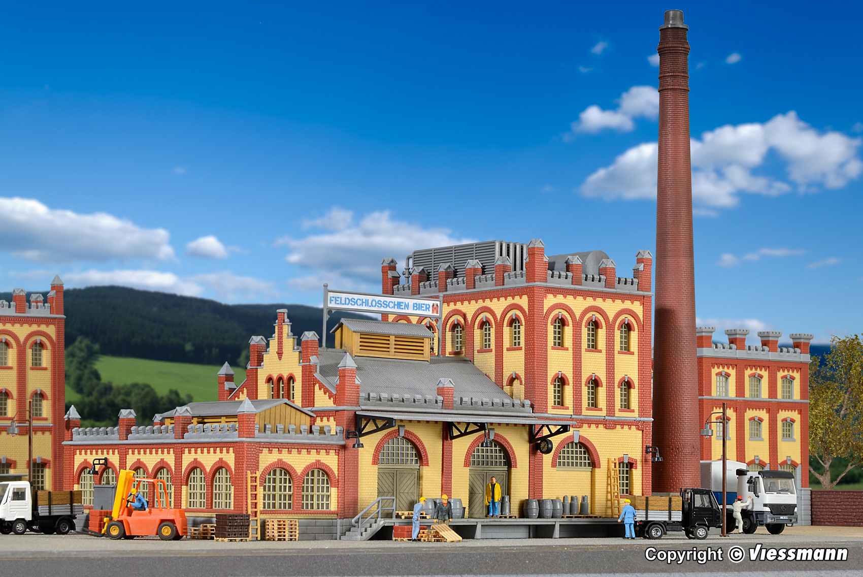 Kibri 39826 Kühlhaus & Anlieferung Brauerei Felds.
