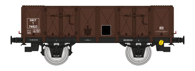 REE Modeles WB-835 SNCF Hochbordwagen OCEM 19 Ep.3b