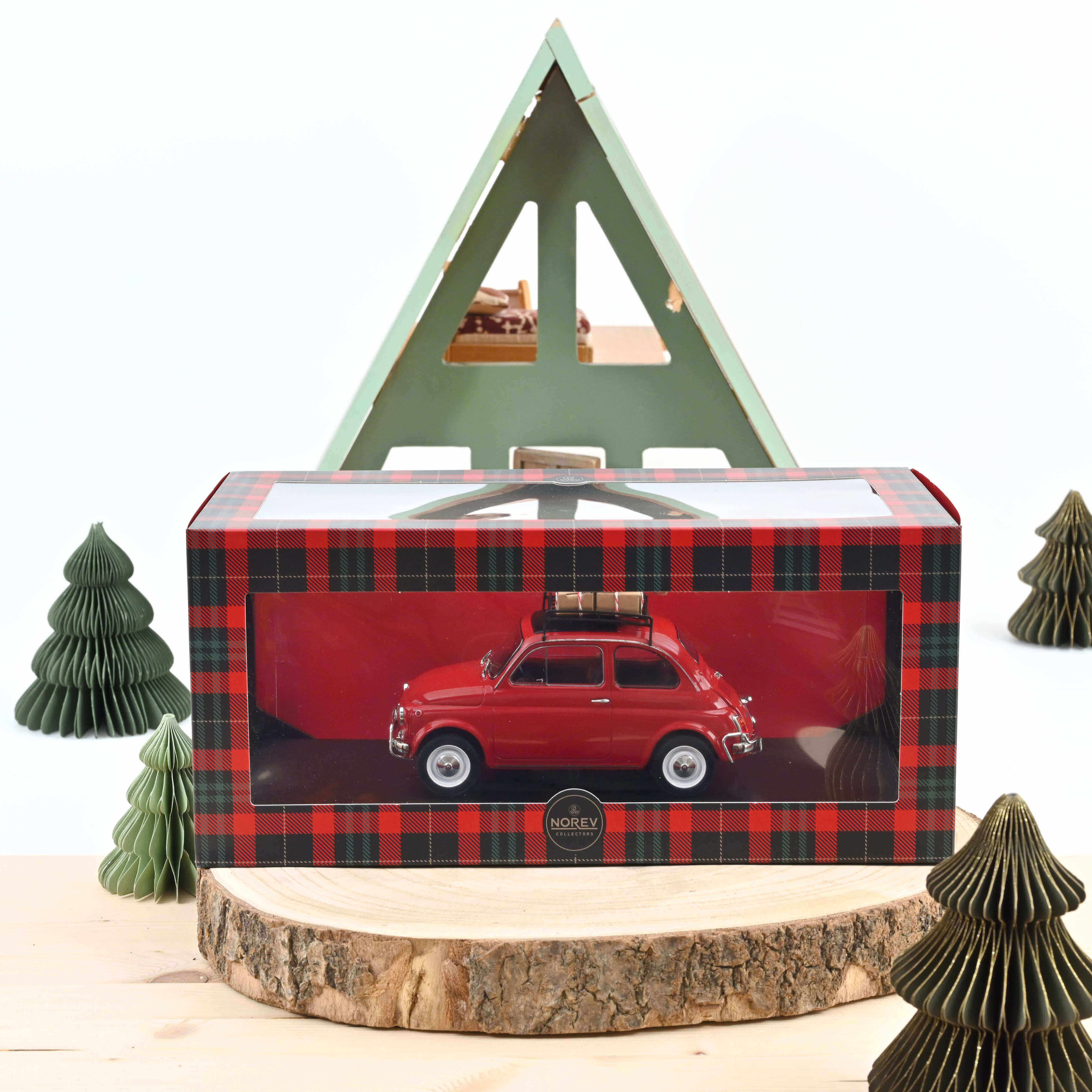Norev 187779 Fiat 500L rot Christmas (1968)